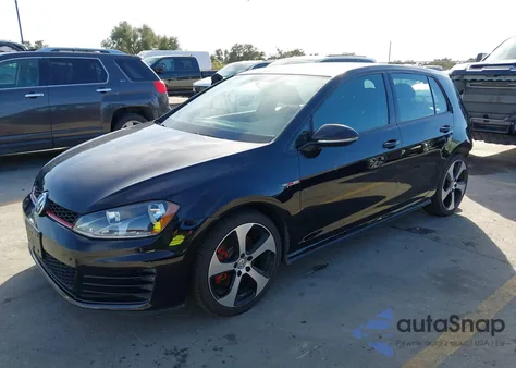 2016 Volkswagen Golf Gti S 4-Door из США, поврежденный, VIN 3VW4T7AUXGM067194